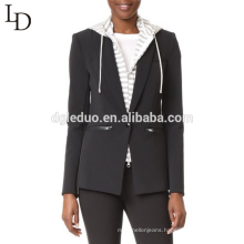 Formal style elegant long sleeve coat for women